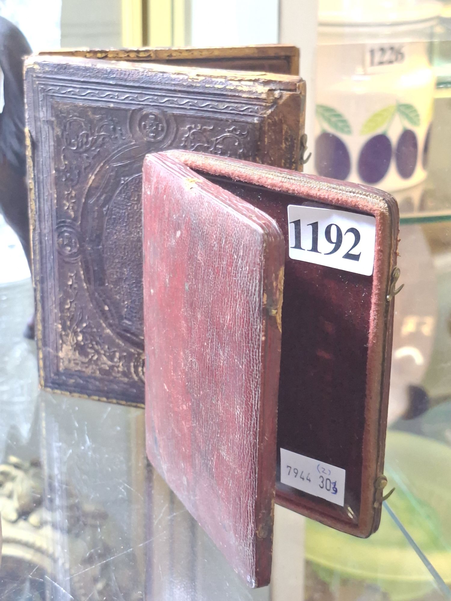 TWO ANTIQUE CASES