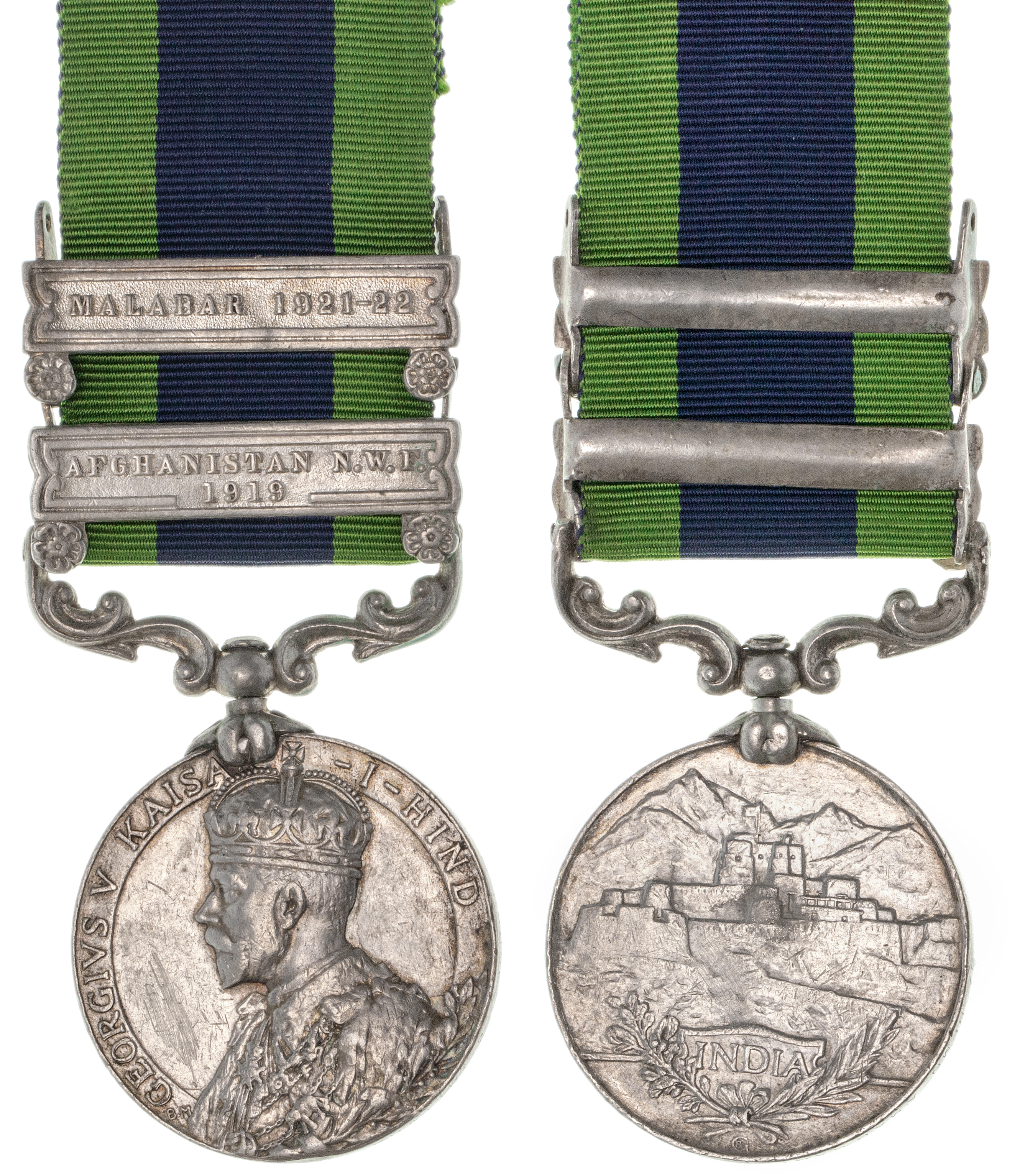 India, George V, Indian General Service Medal, 1919 - 1921, gVF