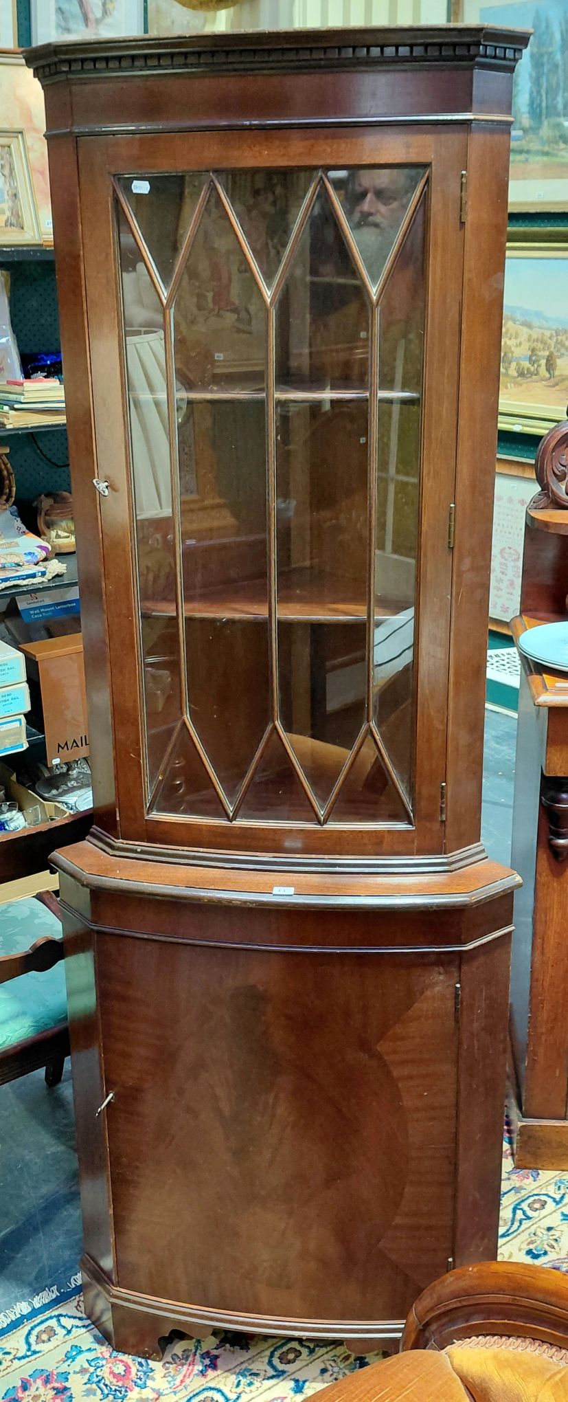 Corner Display Cabinet