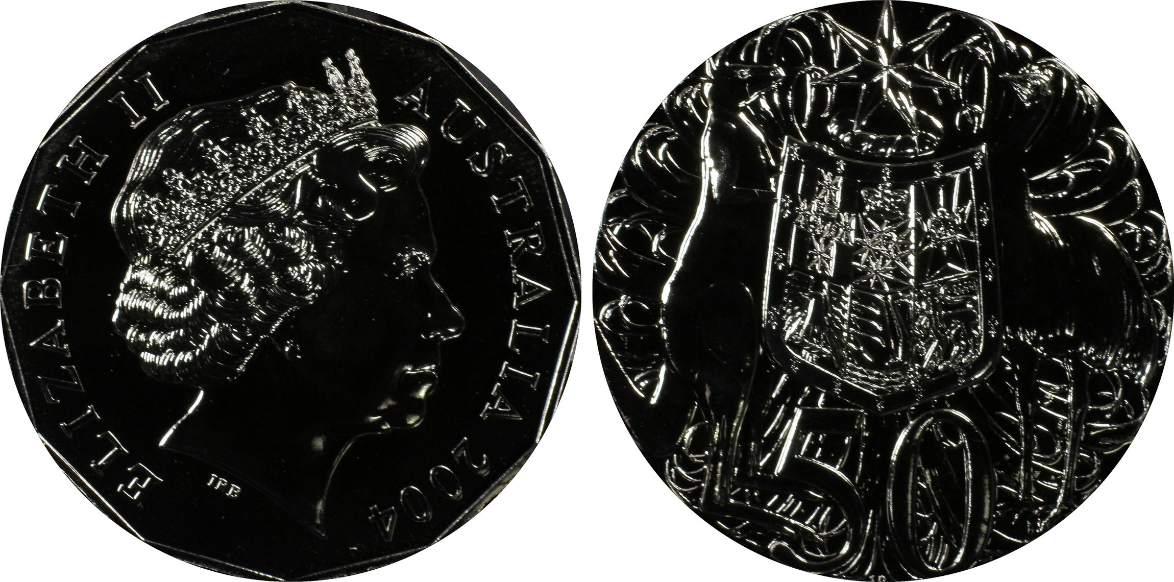 Large Head , Fifty Cent, 2004, PCGS MS68