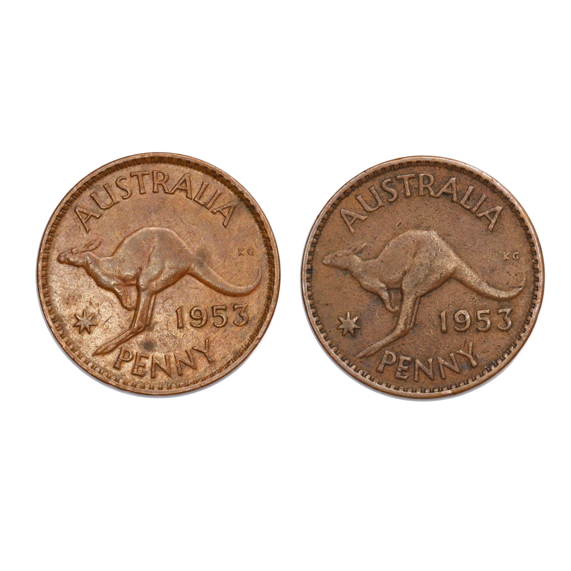 829. · George V, Penny, 1953, VF