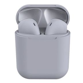 TWS i12 Earpods Matte Finish Grey | ONLY ONE WORKING