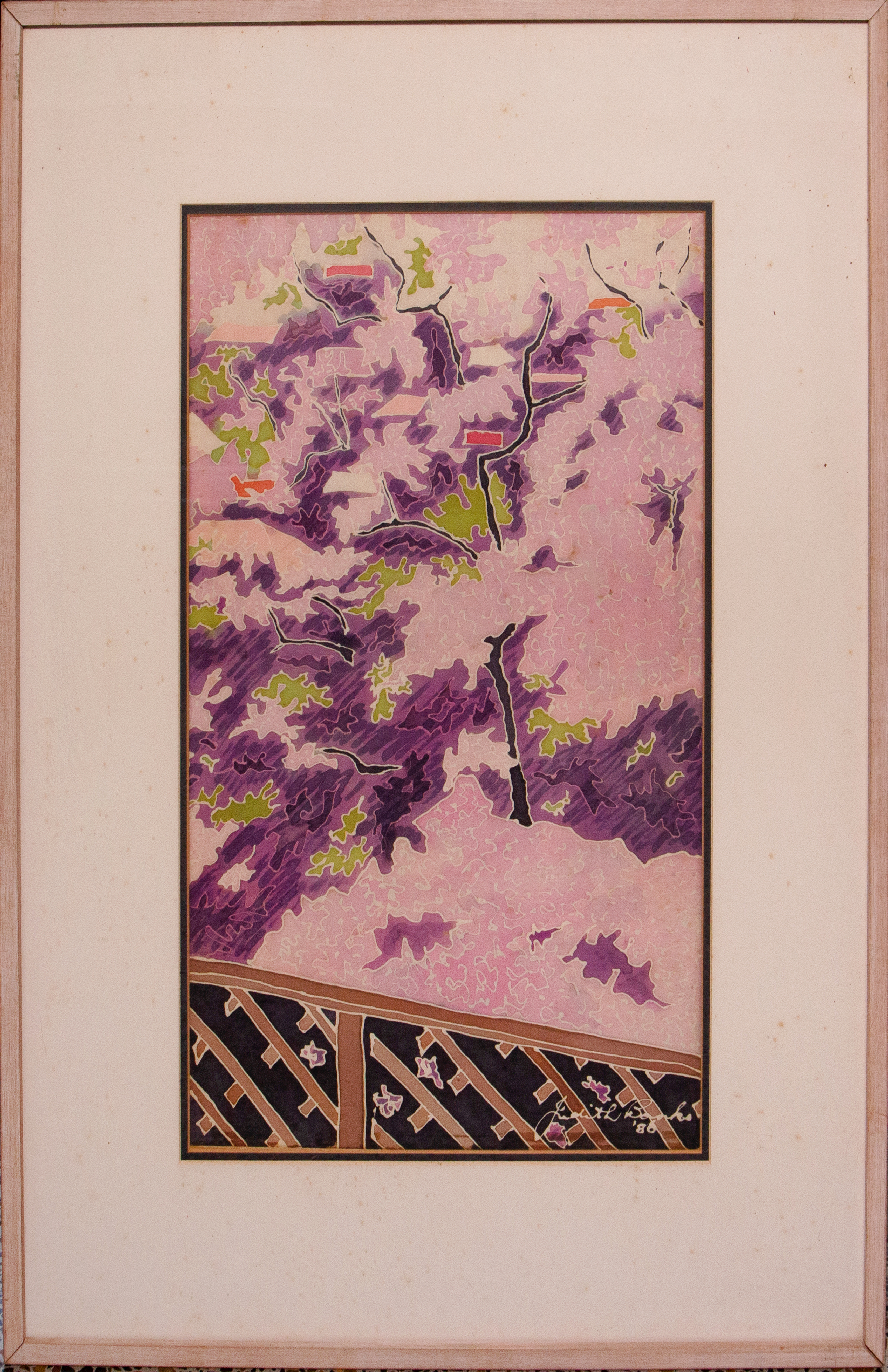 Judith Banks, 'Jacaranda Time',