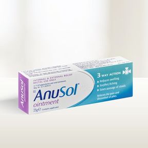 AnuSol Haemorrhoids Ointment 25g For Relief From Piles. |