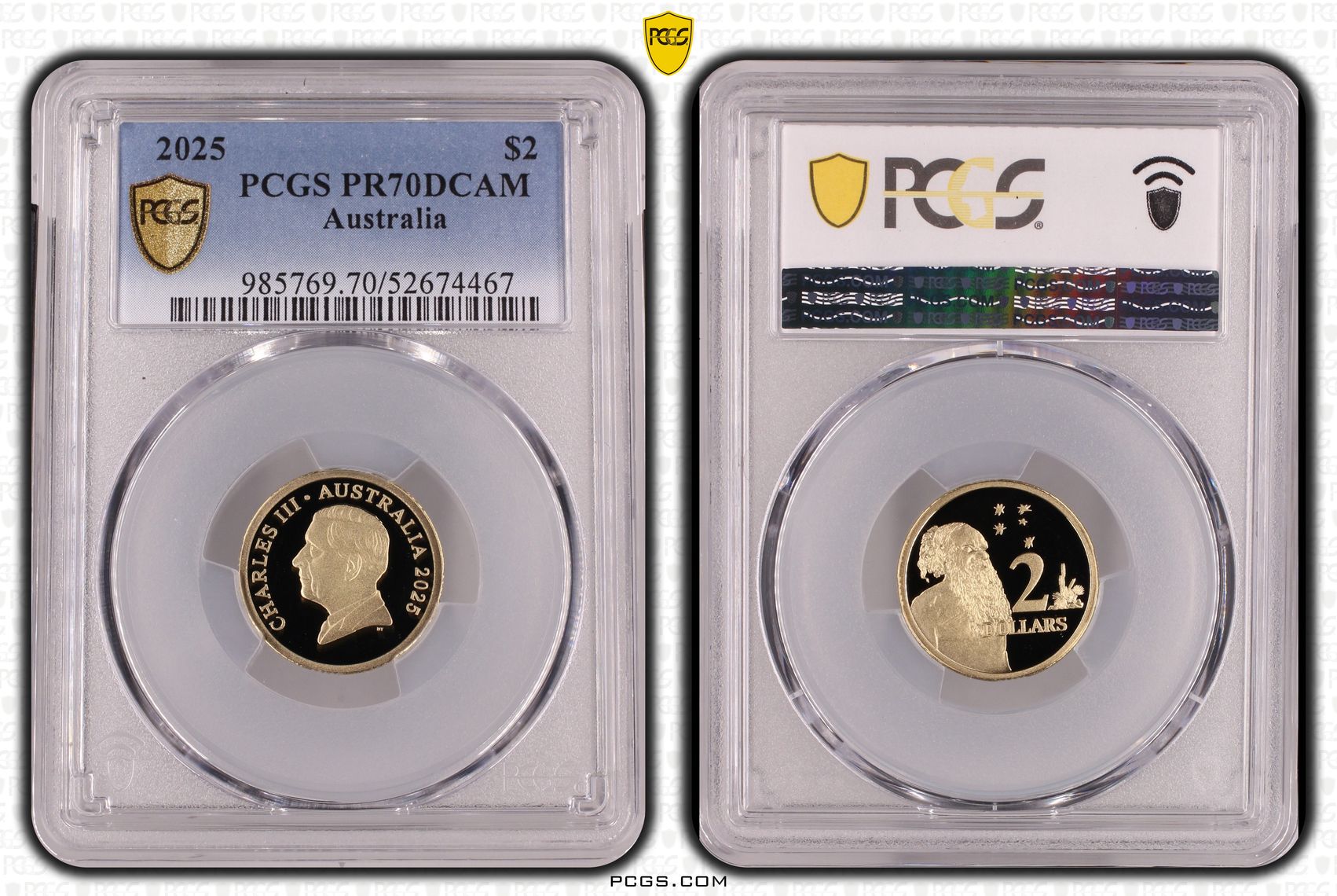 Two Dollar, 2025, PCGS PR70DCAM