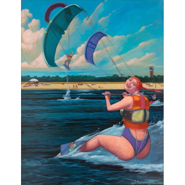 Jacek Pałucha | Kicia surfing, 2020