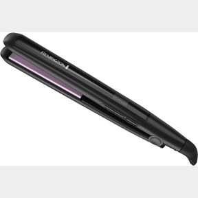 REMINGTON 1" ANTI-STATIC FLAT IRON WITH FLOATING CERAMIC PLATES AND DIGITAL CONTROLS, HAIR STRAIGHTENER, PURPLE, S5500