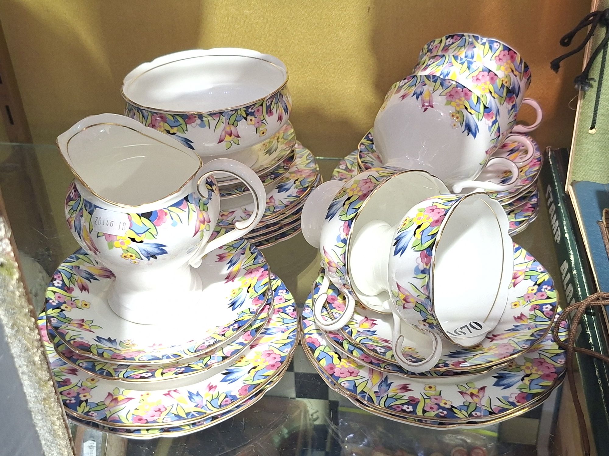 Paragon Bone China Teaset