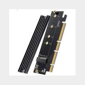 51685/1308-UGreen M.2 NVMe M-Key SSD PCI-e Gen4 x16 64Gbps(MAX) Expansion Card - Ug-pcie-30715 | SJ B3 (S7)