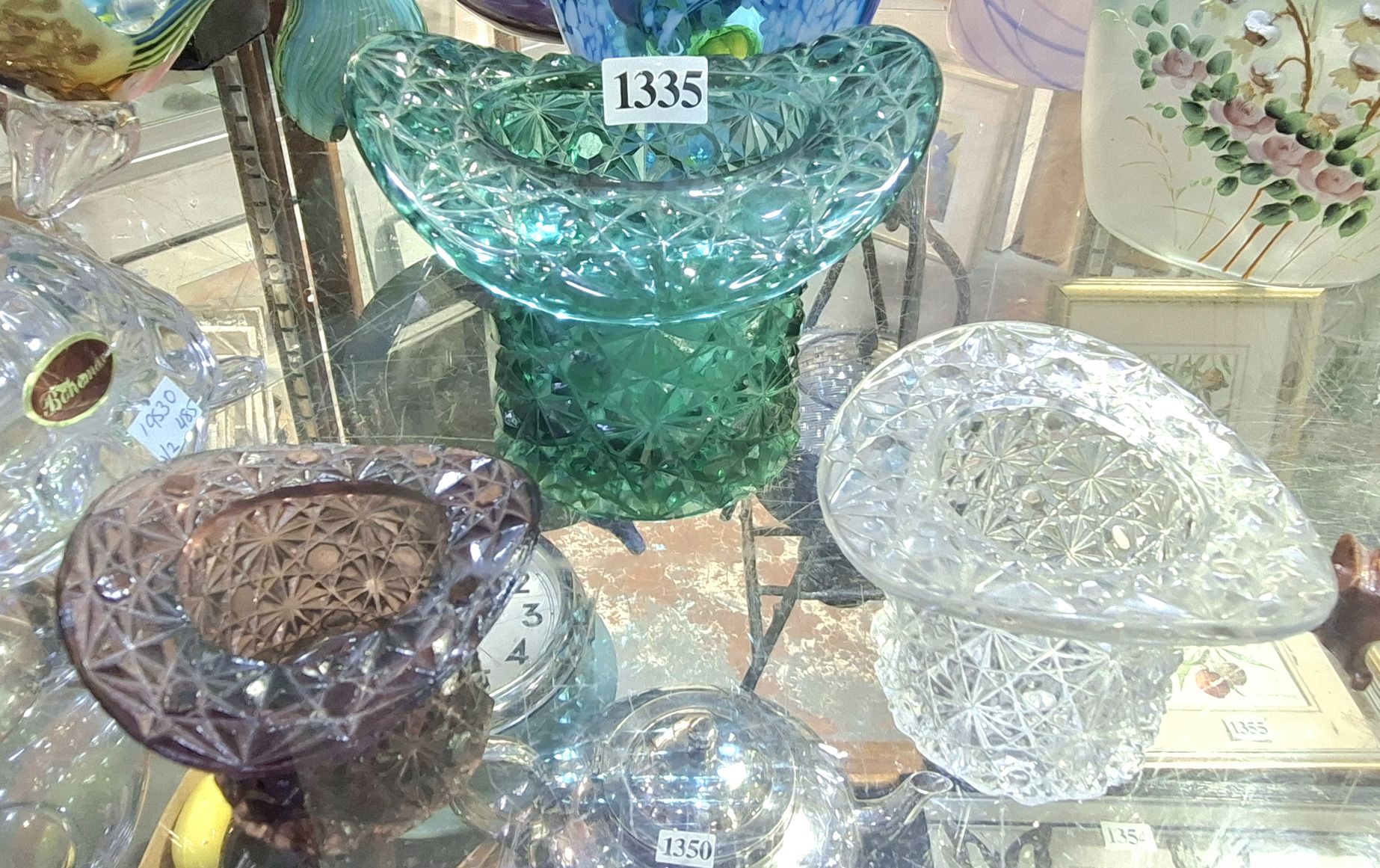 1335 · HOBNAIL PRESS GLASS HATS