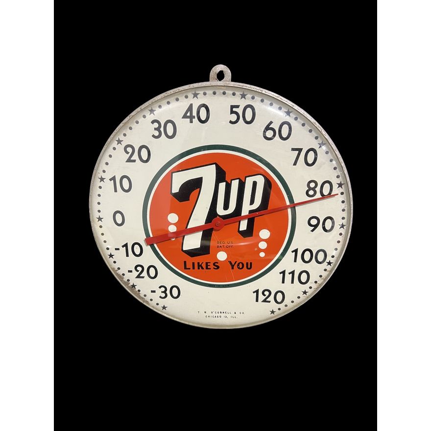7Up Likes You Country Store Soda Thermometer