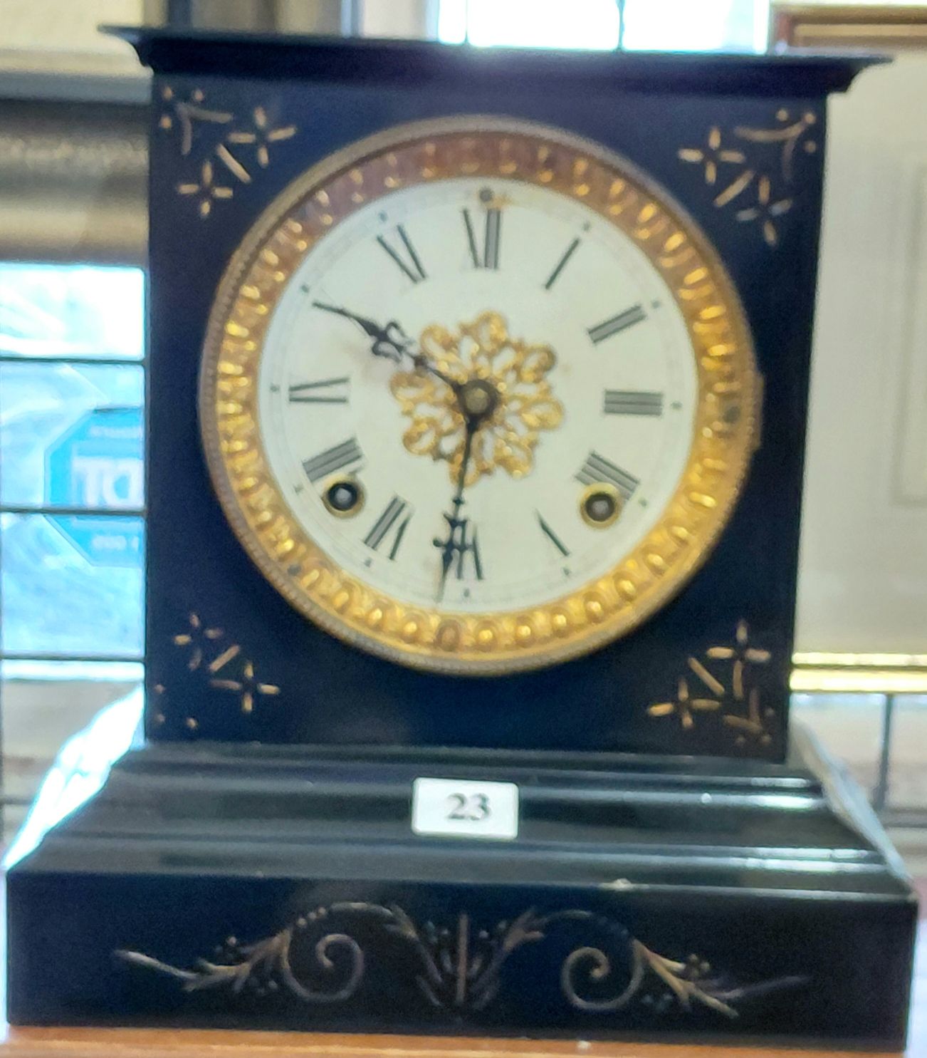 23 · ANSONIA MANTLE CLOCK
