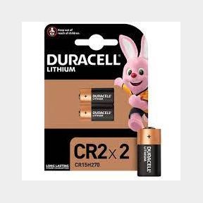 Duracell High Power Lithium CR2 Battery 3V (CR15H270) 2 Pack Long Lasting Power Guaranteed-51711/559