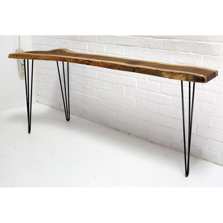 LIVE EDGE CONSOLE TABLE