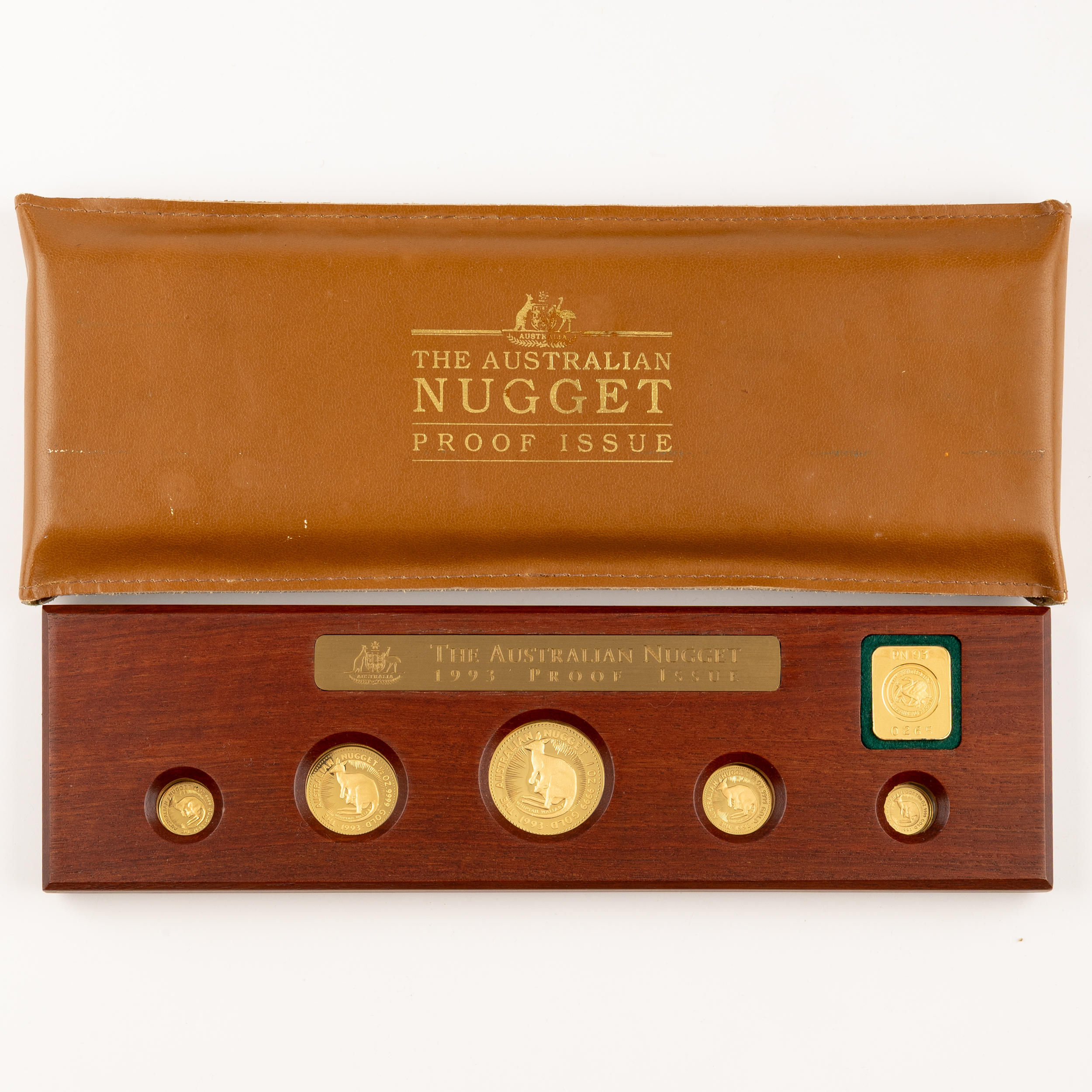 Elizabeth II, Nugget Series, Five Dollars - One Hundred Dollars, 1993, FDC