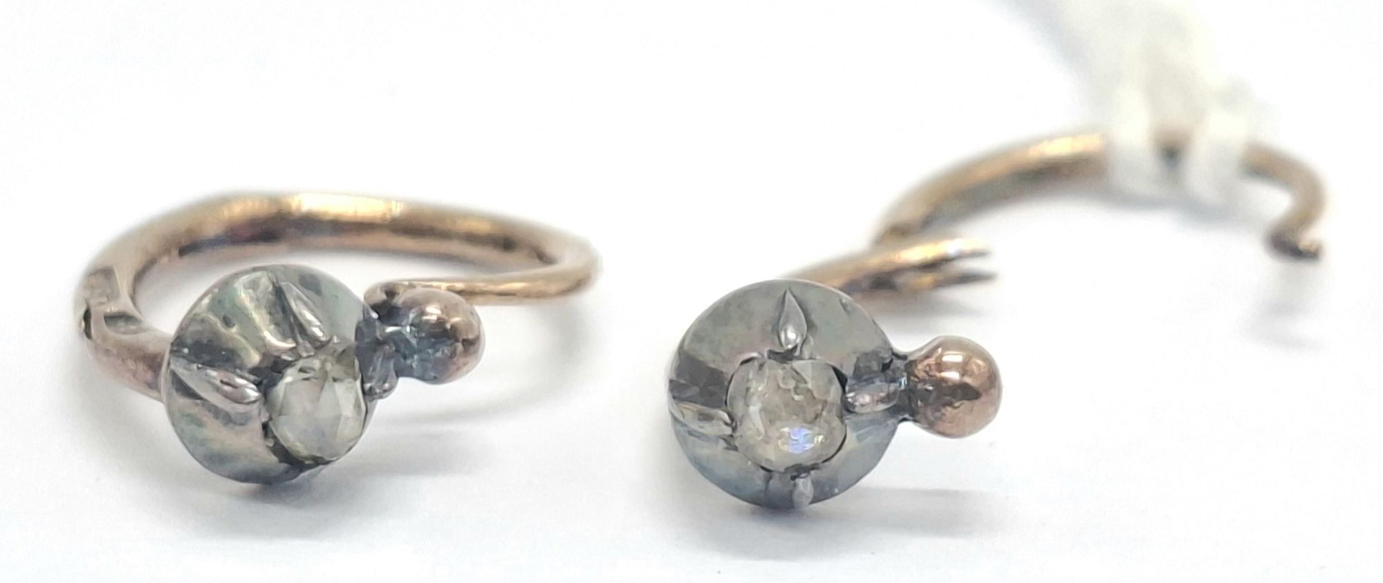 14ct Gold Diamond Earrings