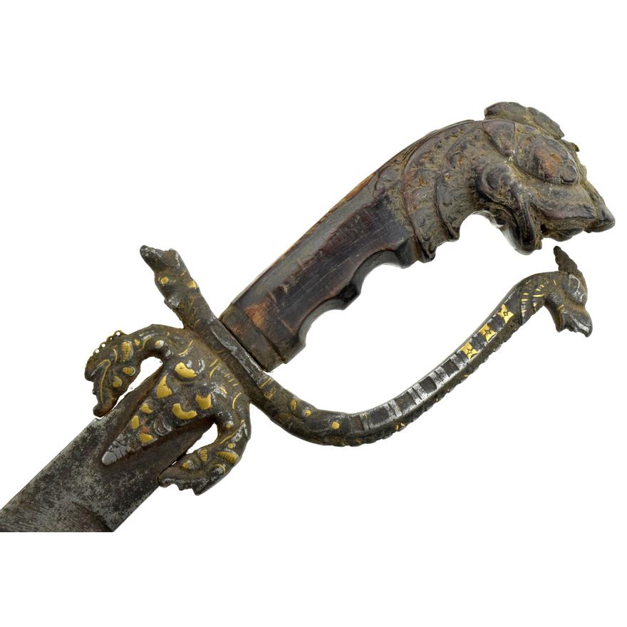 Good 18th C. Sri Lanka or Ceylon KASTANE Sword. | Sofe Design Auctions