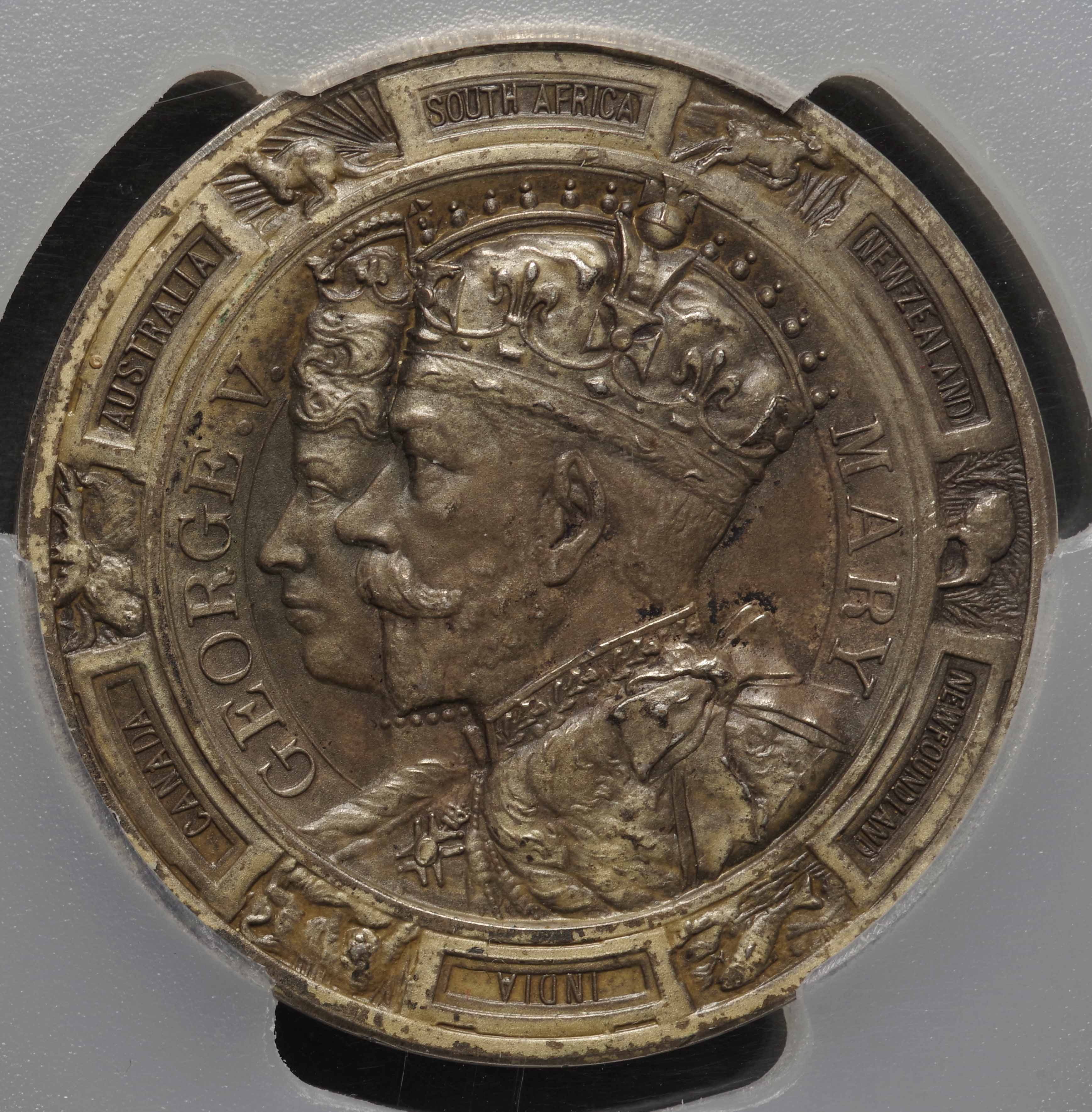 １９３５年 イギリス クラウン記念銀貨 ジョージ5世治世２５周年 - 旧 