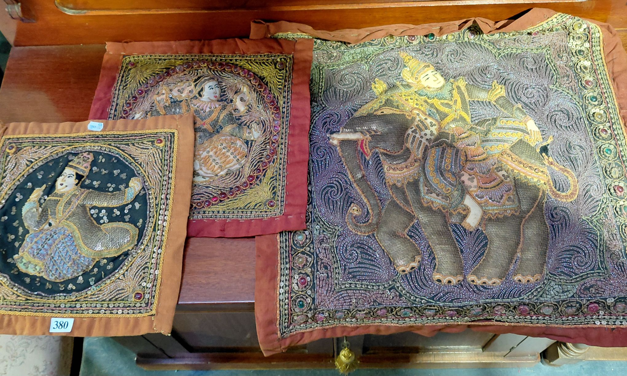 380 · THREE THAI TAPESTRY