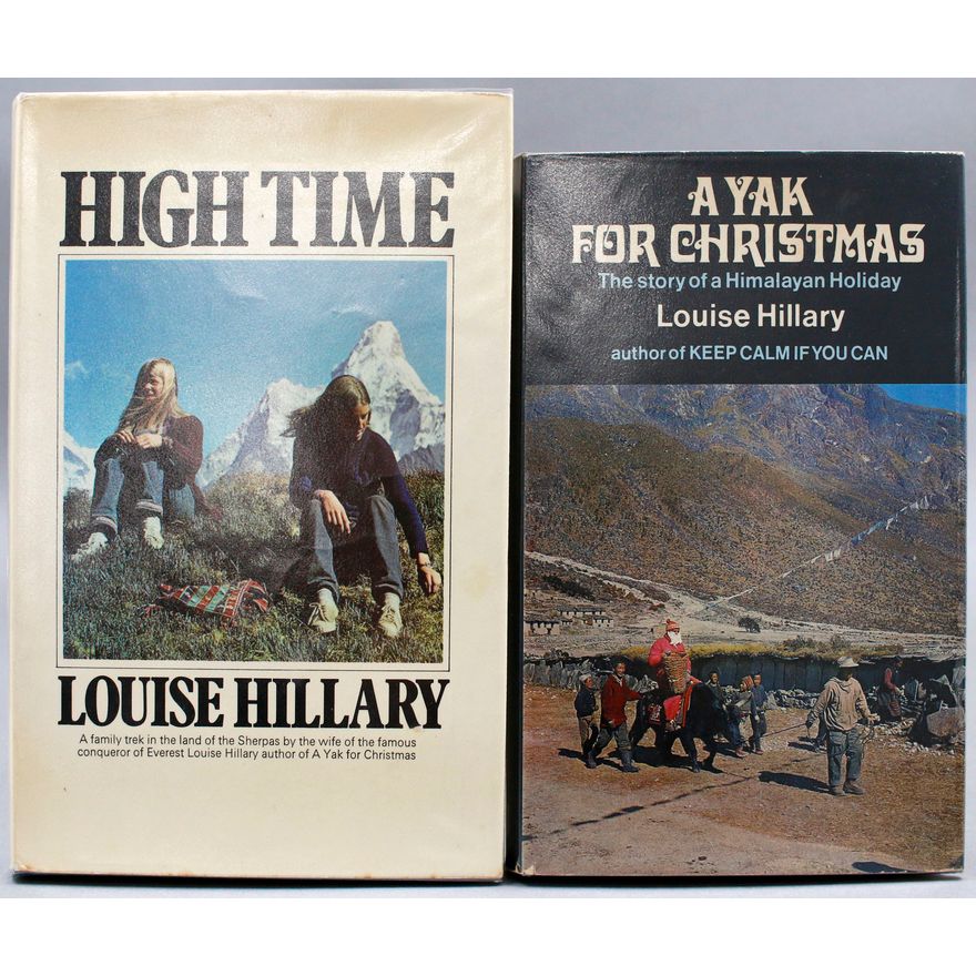 HILLARY, LOUISE [2 signed titles] - A Yak for Christmas