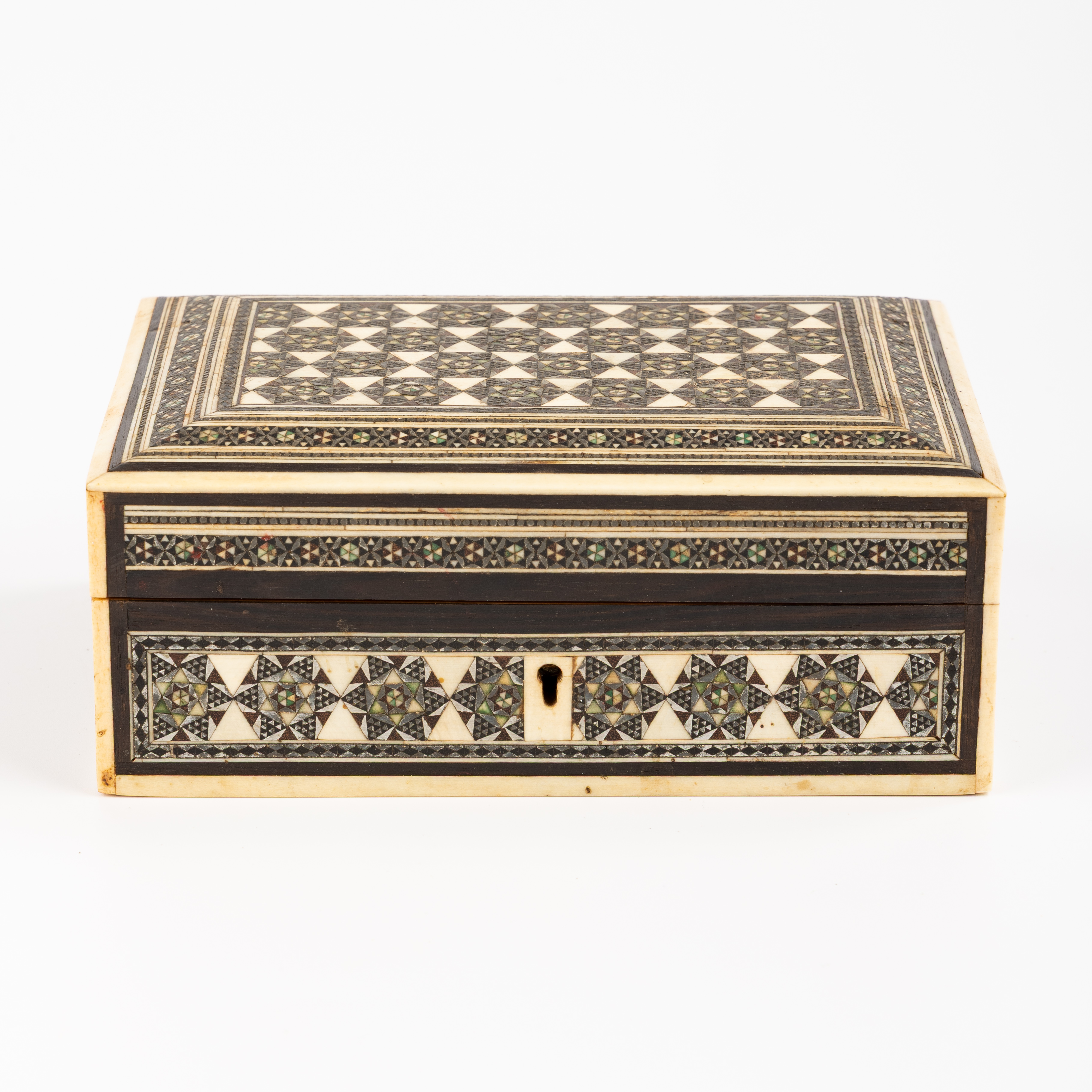 Decorative Mosaic Box, 1900s, VF