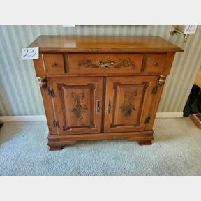 Solid Maple side bar, small buffet by Young Republic