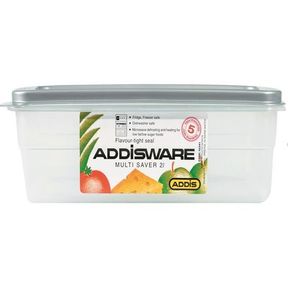 ADDIS 2.1L 4 SLIDE LOCKED FOOD SAVER (100% AIRTIGHT) CLEAR |