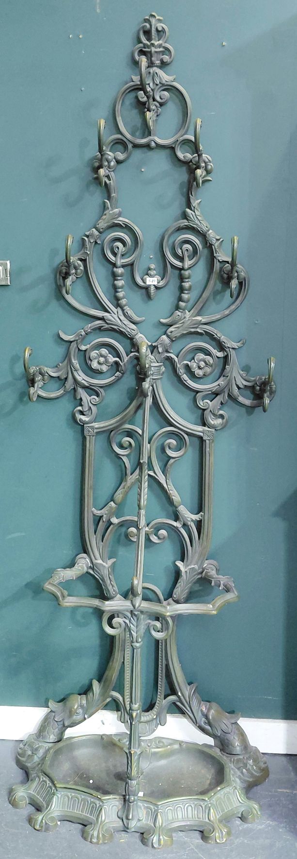 Cast Iron Hall Stand