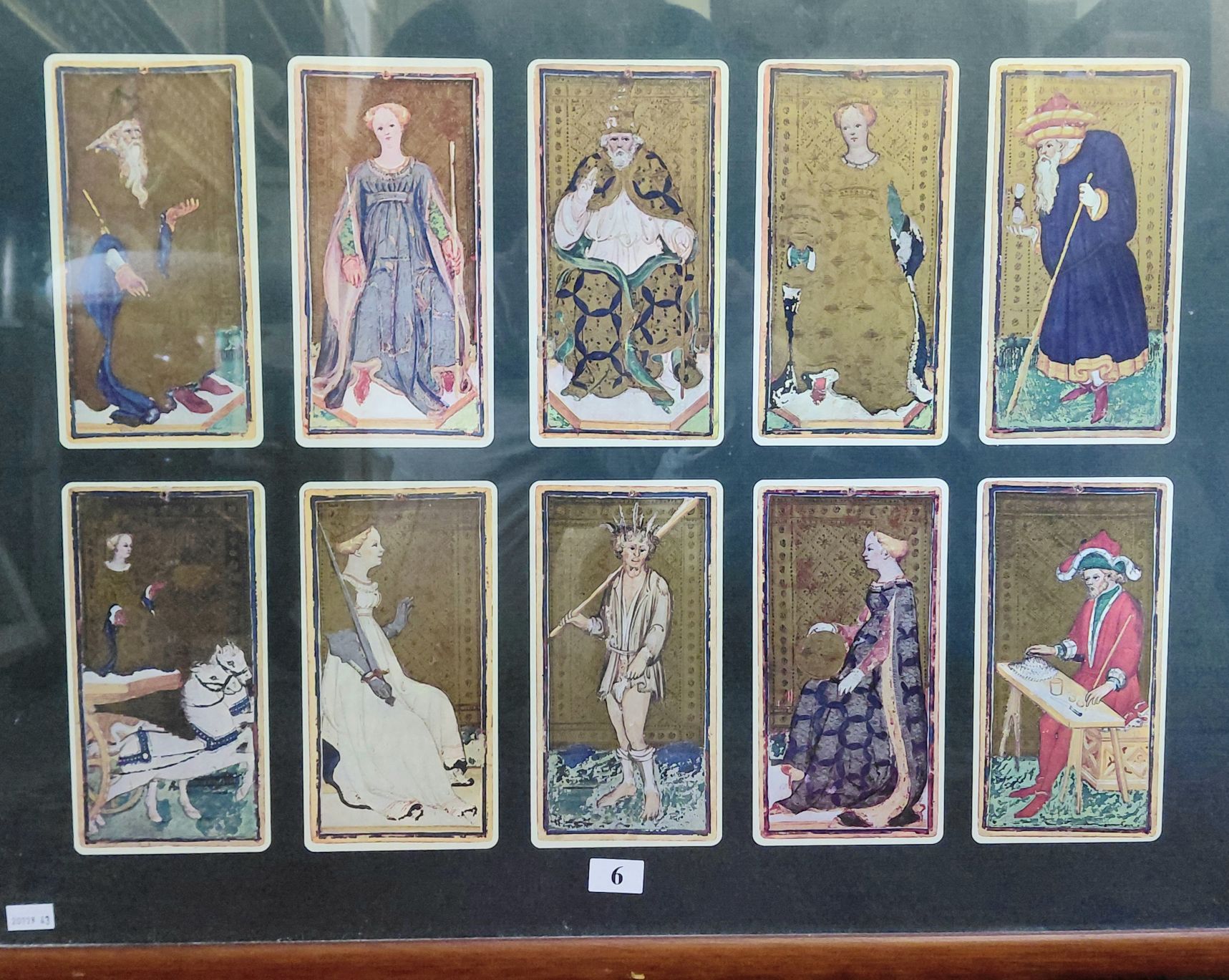 Tarot Card Display Plaque