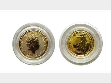 2020 ELIZABETH II 1/10TH GOLD 10 POUND BRITANNIA COIN