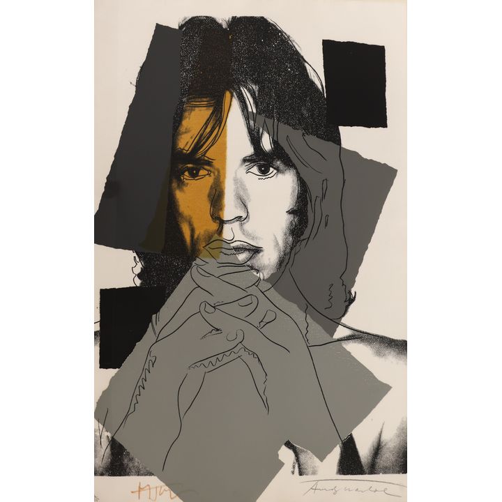 Andy Warhol ''Mick Jagger'' (F.&S. II.147) 1975 Screenprint
