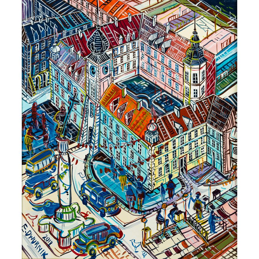 Edward Dwurnik | Plac Zamkowy, 2018 r.