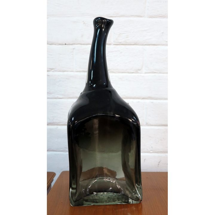 POLISH GLASS VASE,