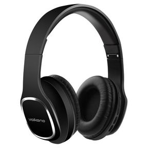 Volkano Wireless Bluetooth Headphones Phonic Series Black Bluetooth Folding headsets | DEFECTIVE