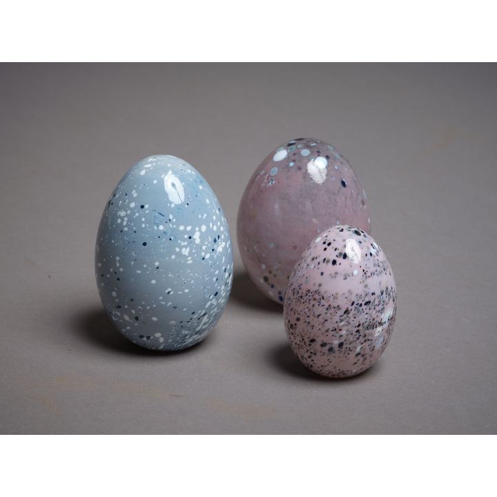 Ola and Marie Hoglund - A collection of three eggs