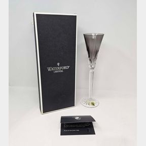 Waterford Crystal Lismore Jewels Smokey Topaz Flute #4