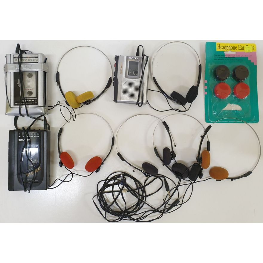 Portable Tape Players (x3)