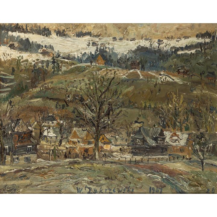 Włodzimierz Zakrzewski | Zbocza Gubałówki, 1967 r.