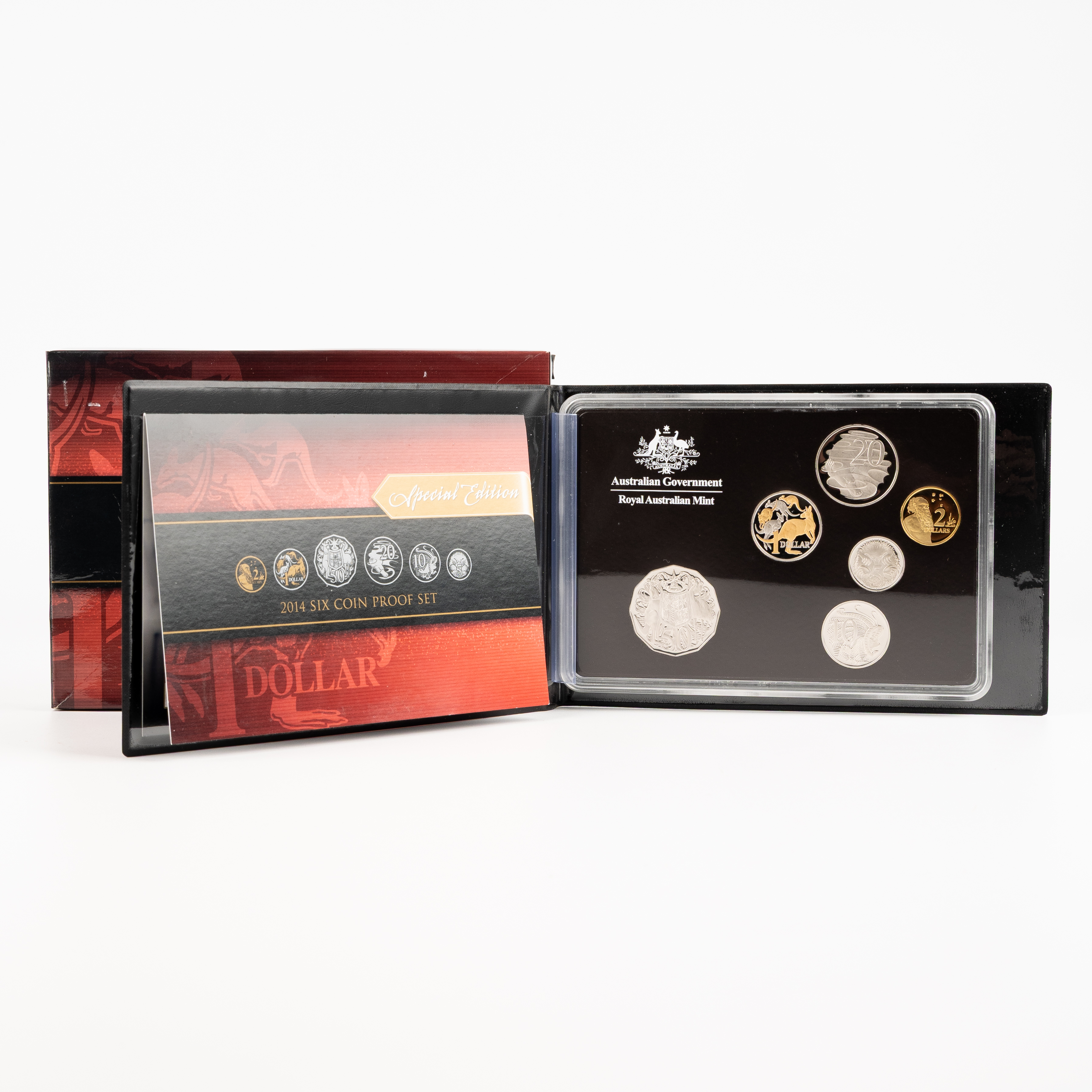 Elizabeth II, Five Cents - Two Dollars, 2014, FDC