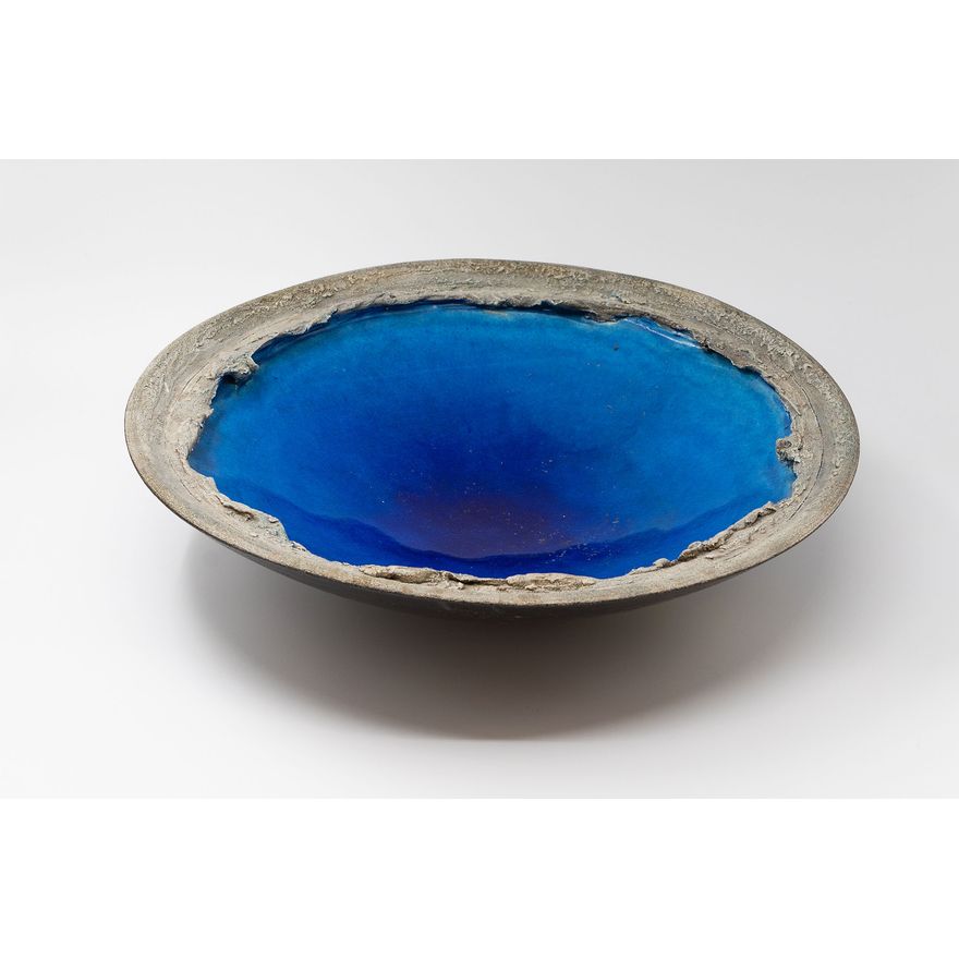 Len Castle 'Crater Lake' bowl