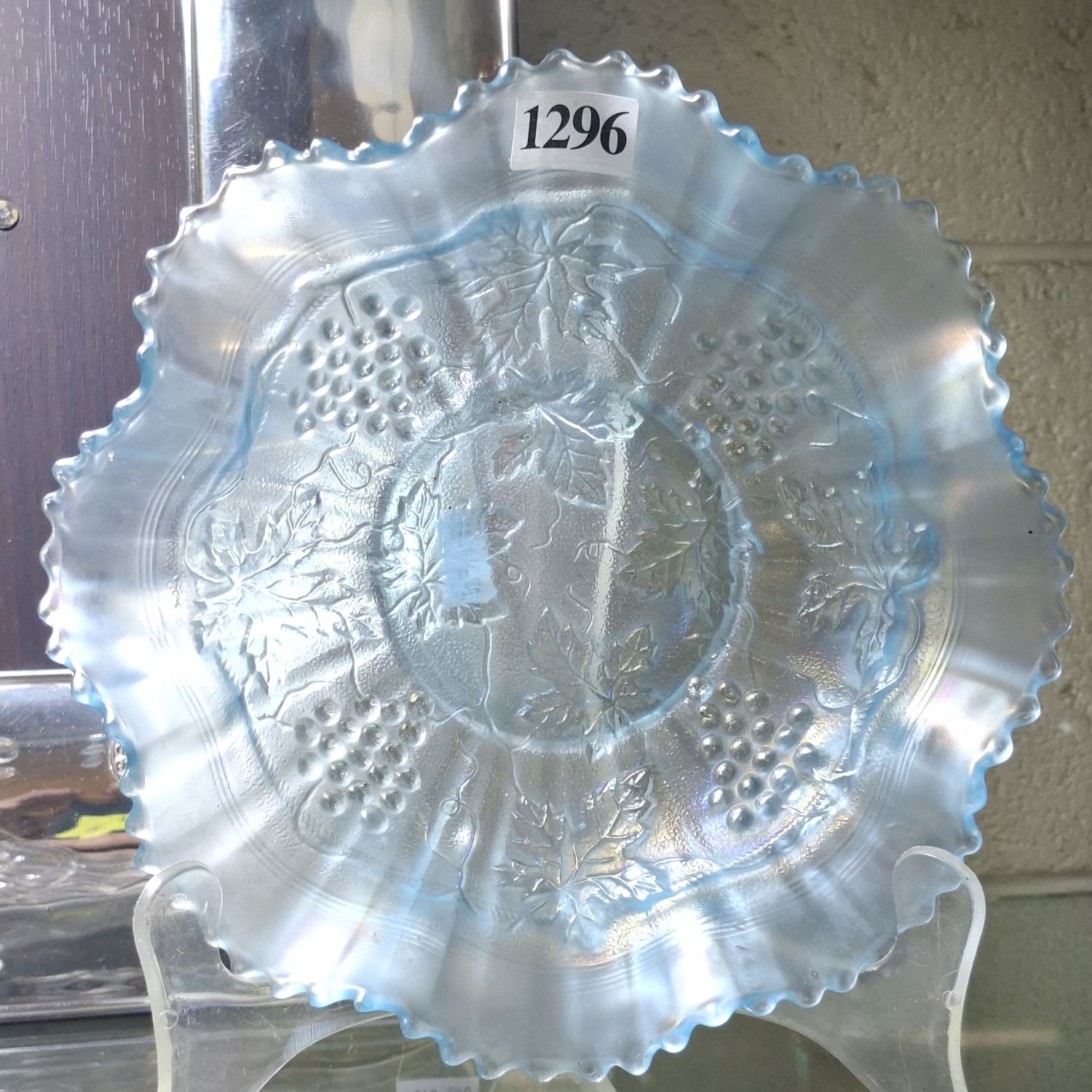Ice Blue Carnival Glass