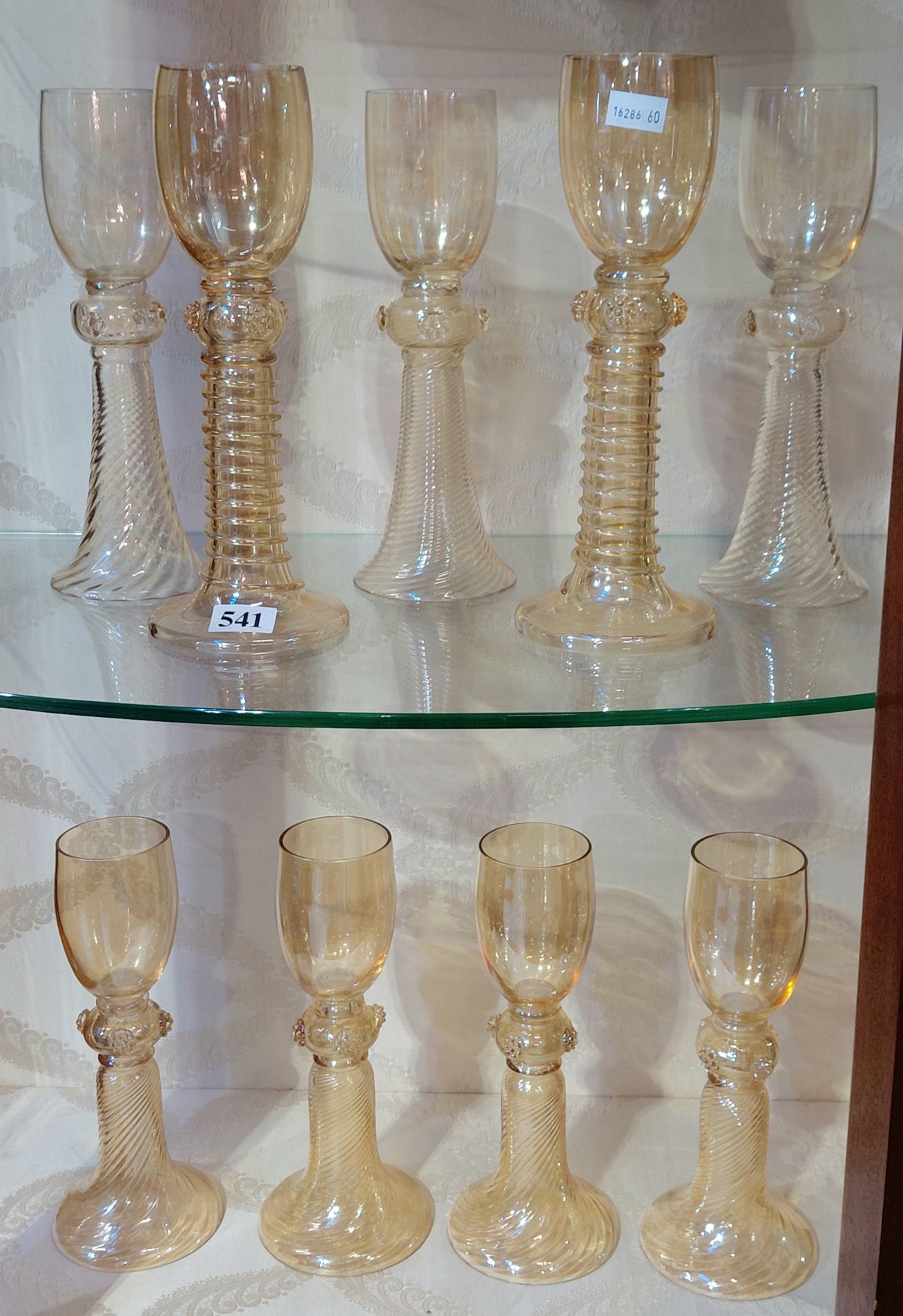 541 · GERMAN WINE GOBLETS