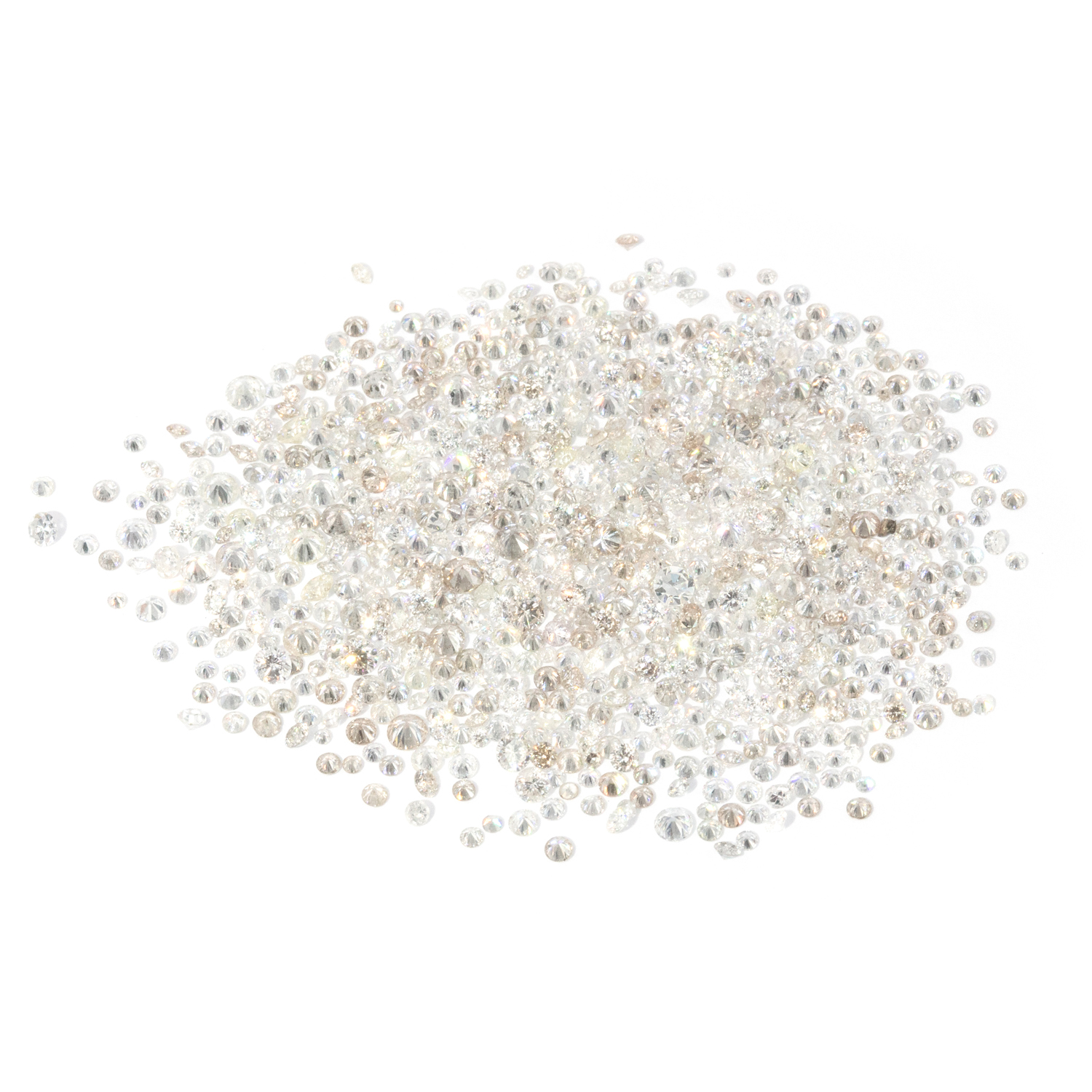 10.04 Carats Mixed Melee Diamond Parcel