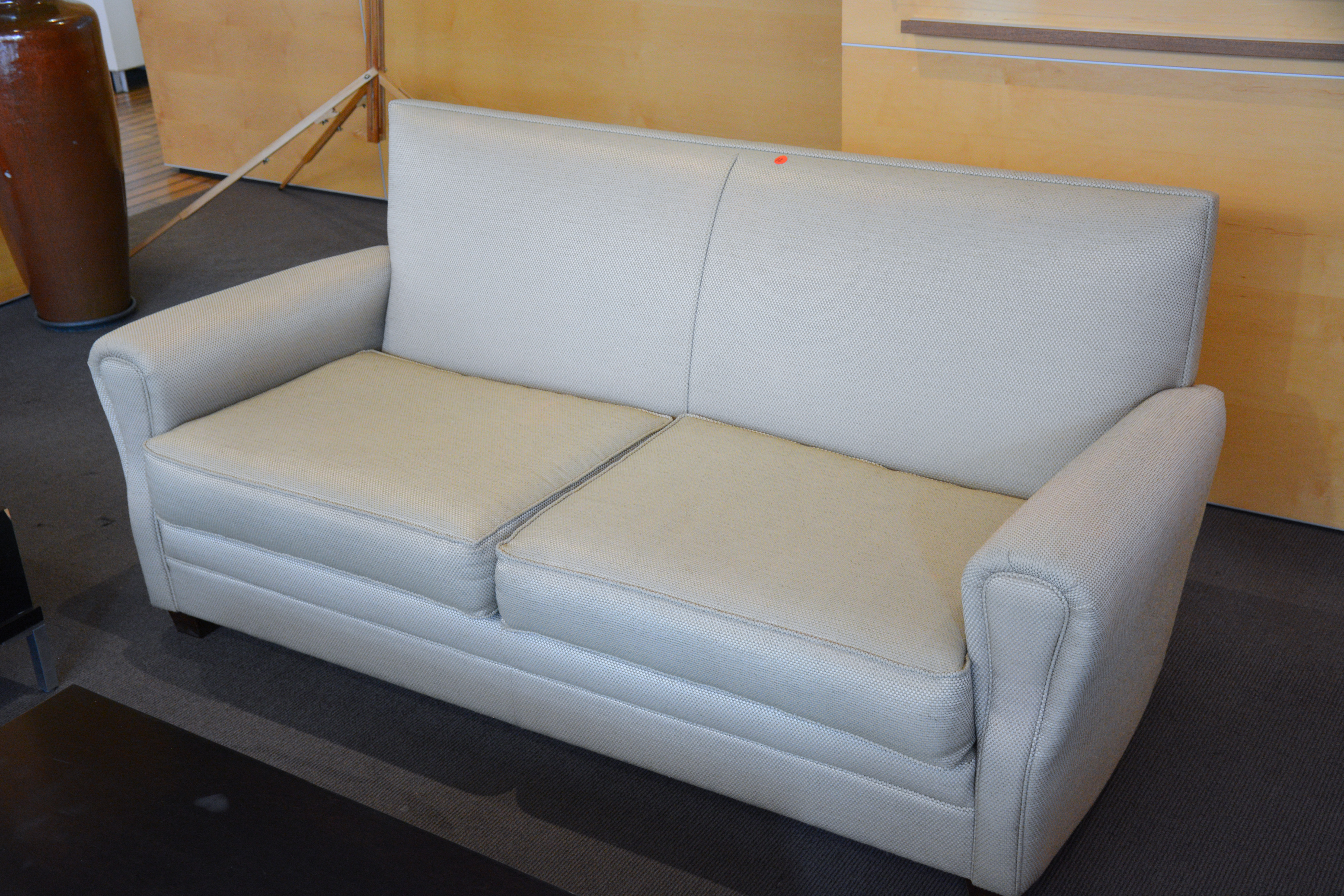 2 1/2 Seater Material Couch — sold at auction in New Zealand for $210