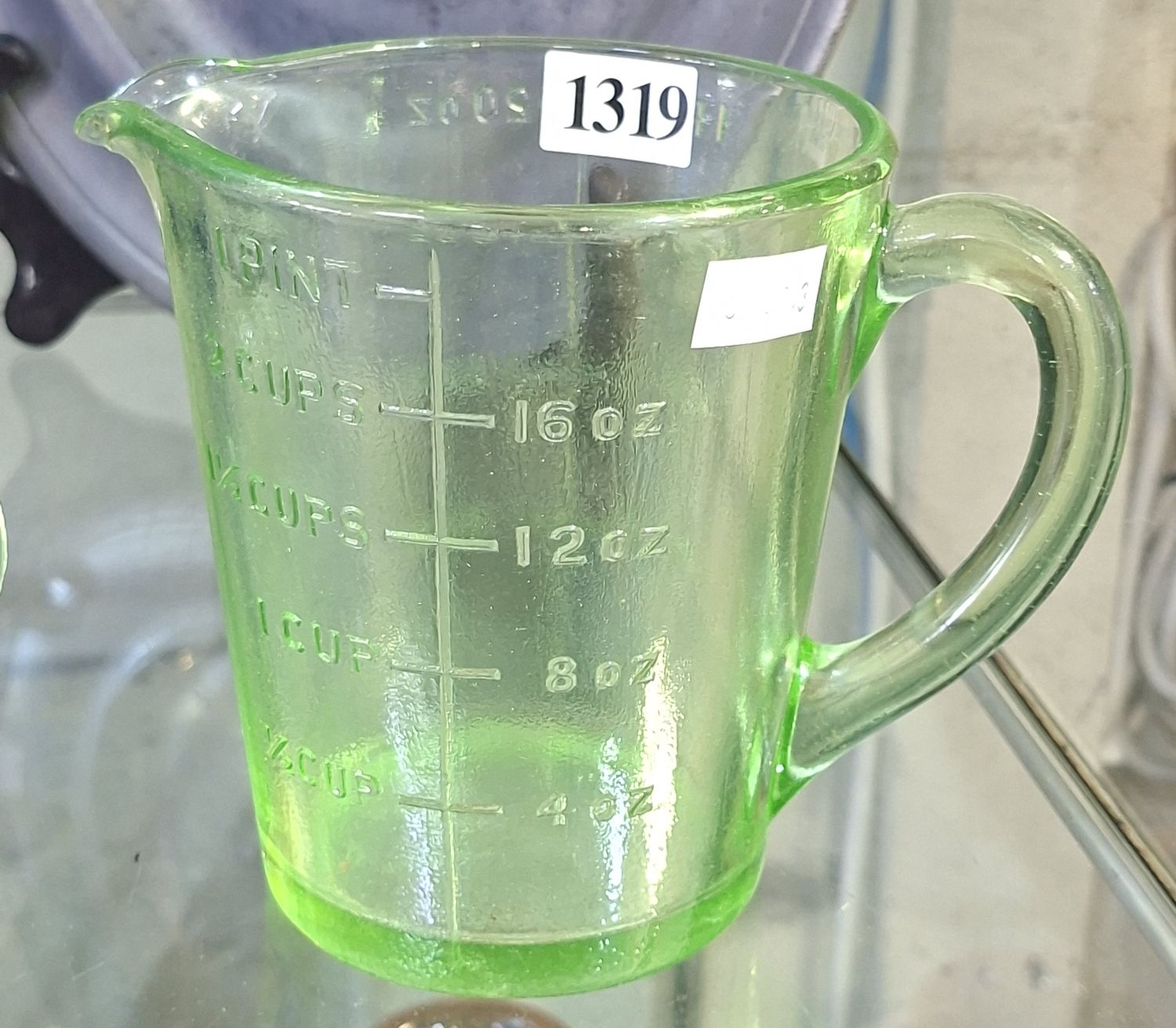 1319 · DEPRESSION GLASS