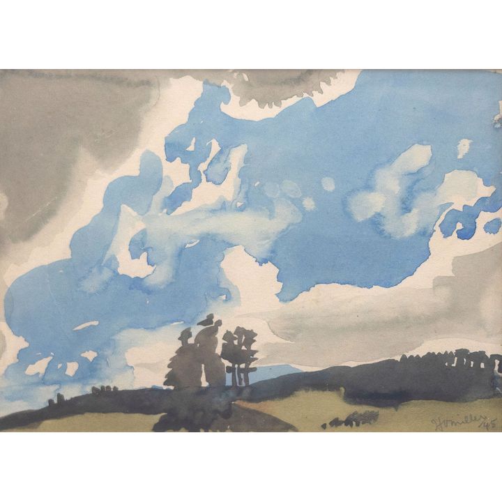 Harry Vye Miller 'South Island Landscape'