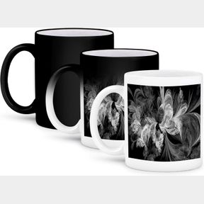 3DROSE WHITE SMOKE, MAGIC TRANSFORMING MUG, 11-OUNCE