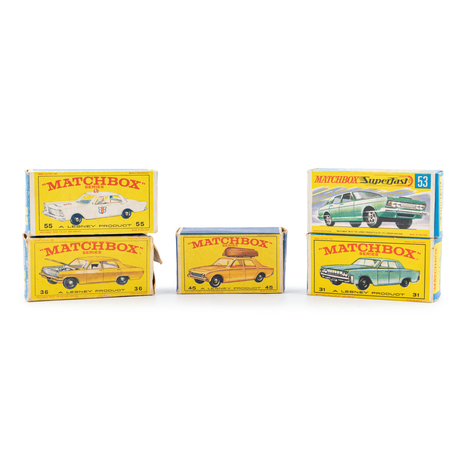 Great Britain, Matchbox, 1965 - 1970, VF - EF