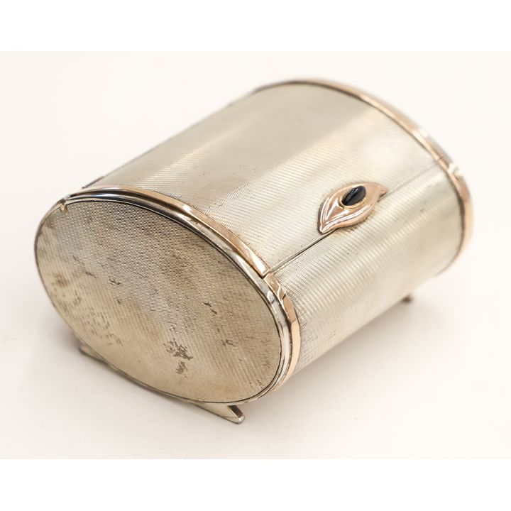Dunhill Art Deco 14k Sterling Cigarette Box