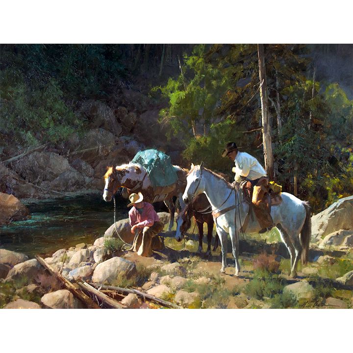 Bill Anton (1957- ), A Fresh Grizzly Track
